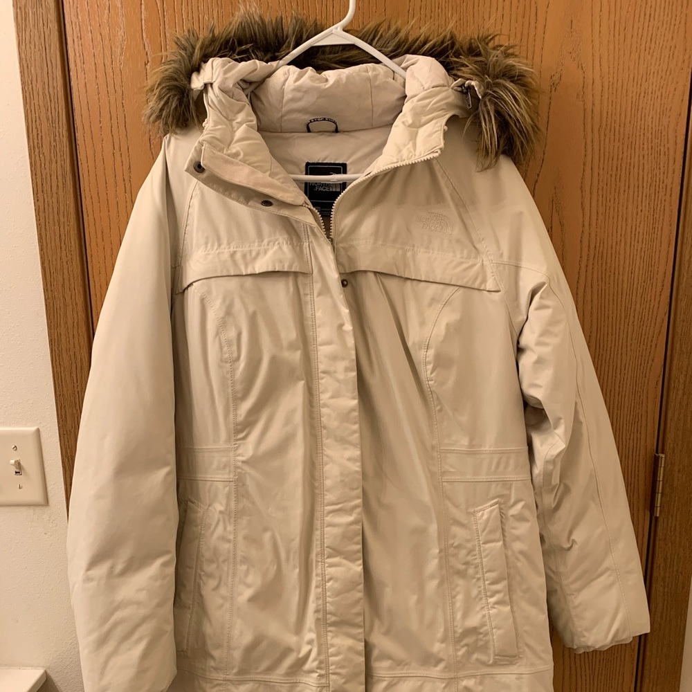 The North Face down long jacket